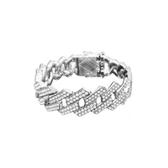 Diamond-Studded Metal Dog Collar