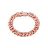 Cuban Dog Chain With Rhinestone