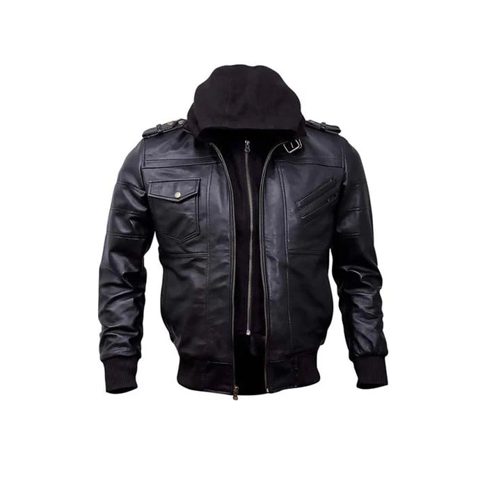 Black Guerrilla Bomber Jacket