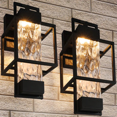 Outdoor Wall Light Dusk to Dawn (Set of 2)